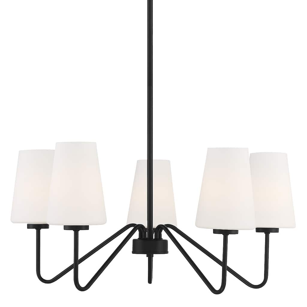 Meridian M10060 5 Light 26" Wide Chandelier