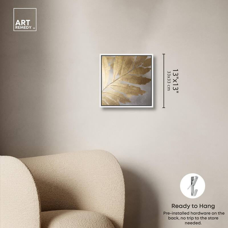 Golden Canopy (I) Canvas by Art Remedy