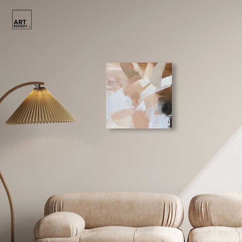 Taupe and Ash II Canvas by Art Remedy, Gallery Wrapped