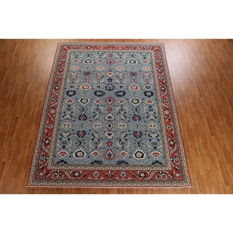 Floral Ziegler Sultanabad Turkish Oriental Area Rug Wool Hand-knotted - 9'9" x 13'0"