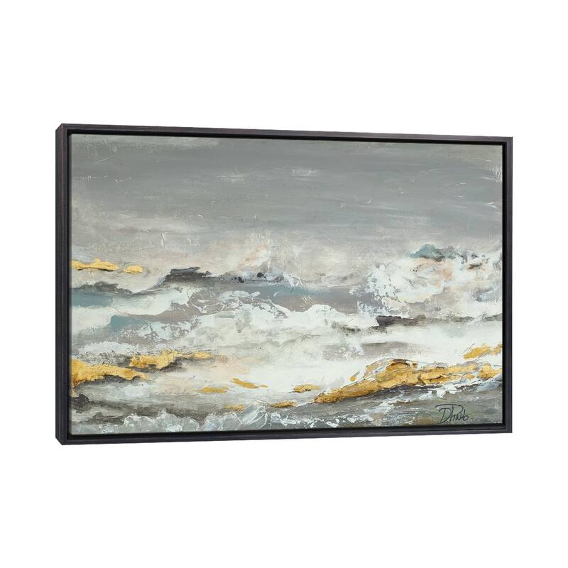 Large Wall Art, Framed Art, Abstract, by Patricia Pinto - Ebony
