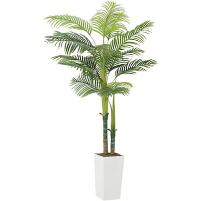 Artificial Palm Tree, Large Faux Tropical for Home Office Decor