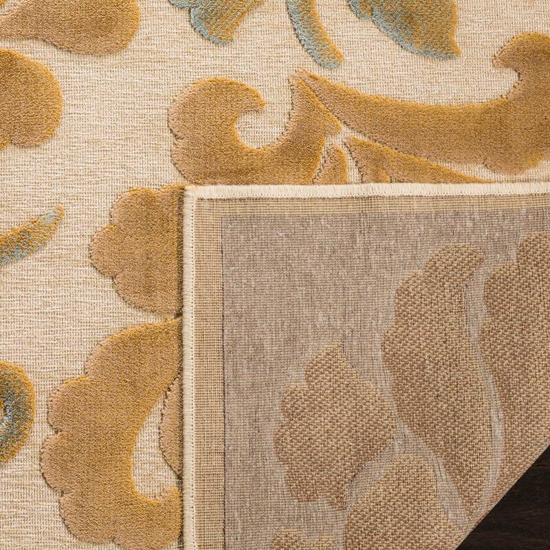 Martha Stewart by SAFAVIEH Handmade Floating Dahlia Viscose Rug