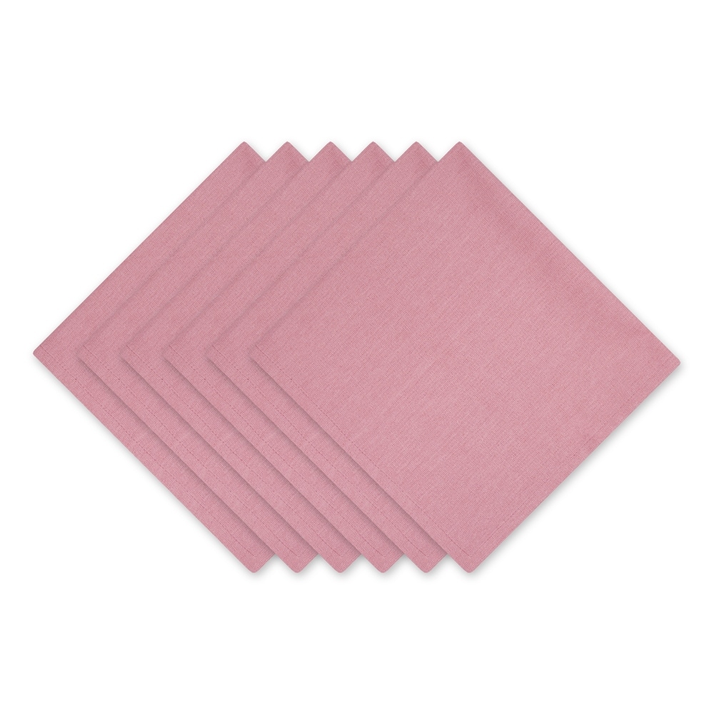 DII Solid Cotton Napkin Set/6