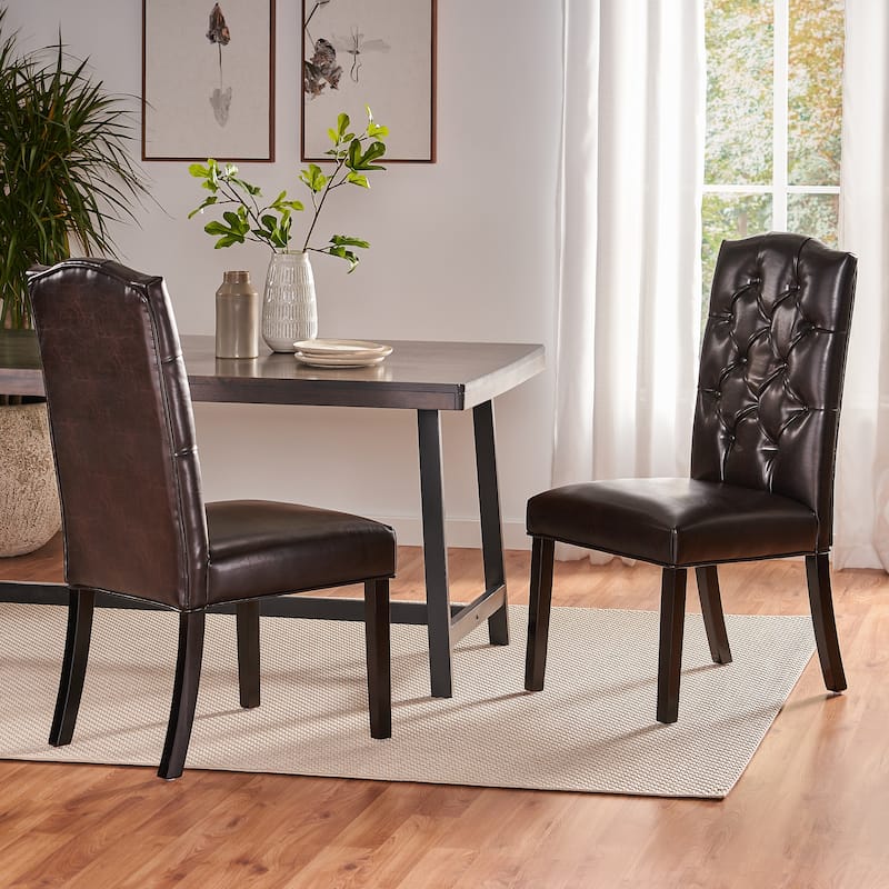 Upholstered Tufted Dining Chair