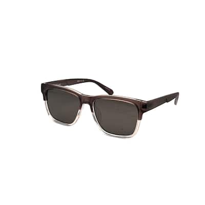 Ben Sherman Men's Neville 55mm Green/Clear Crystal Polarized Sunglasses