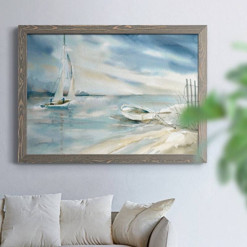 Subtle Sail-Premium Framed Canvas - Ready to Hang
