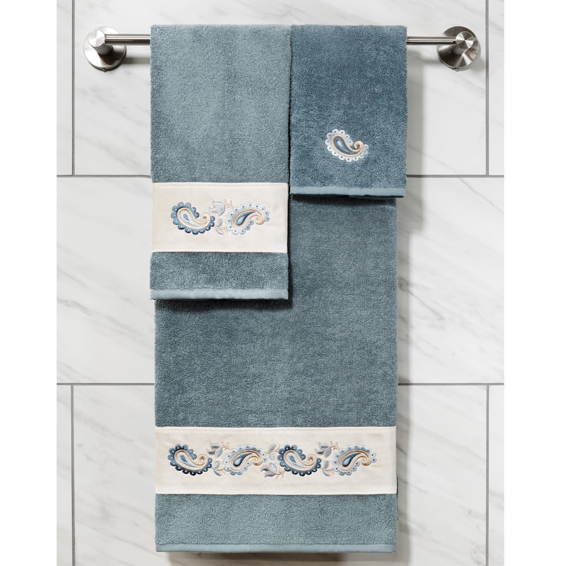 Authentic Hotel and Spa Turkish Cotton Mackenzie 2PC Bath Towel Set