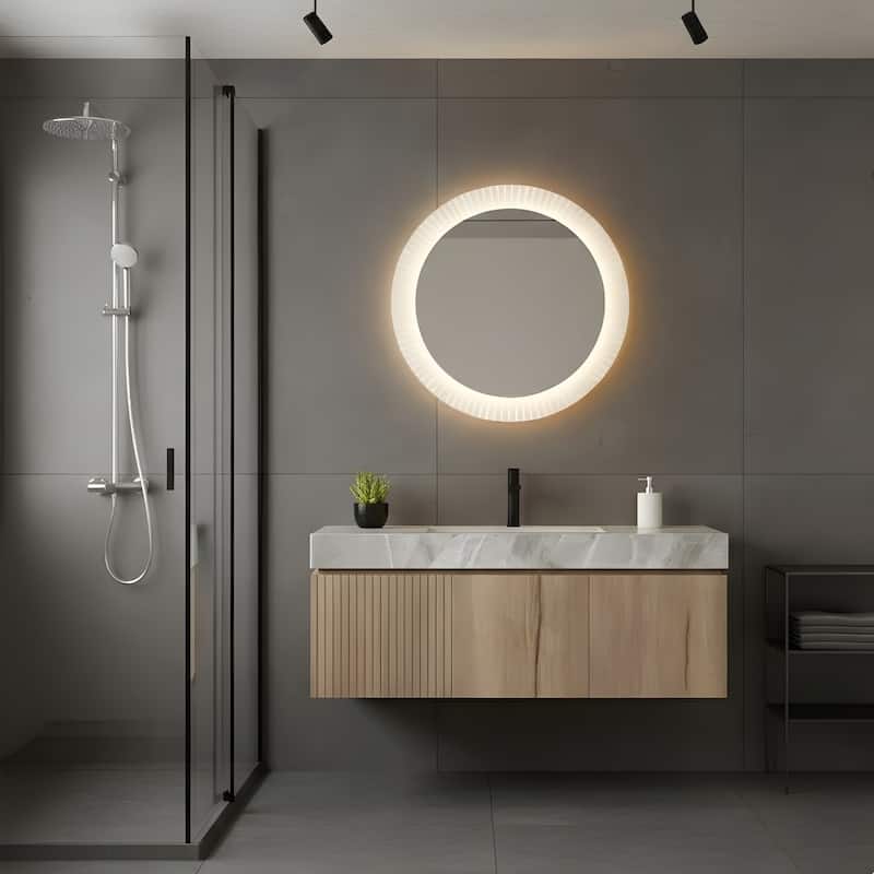 48" Bathroom Vanity with Sintered Stone countertop and Sink