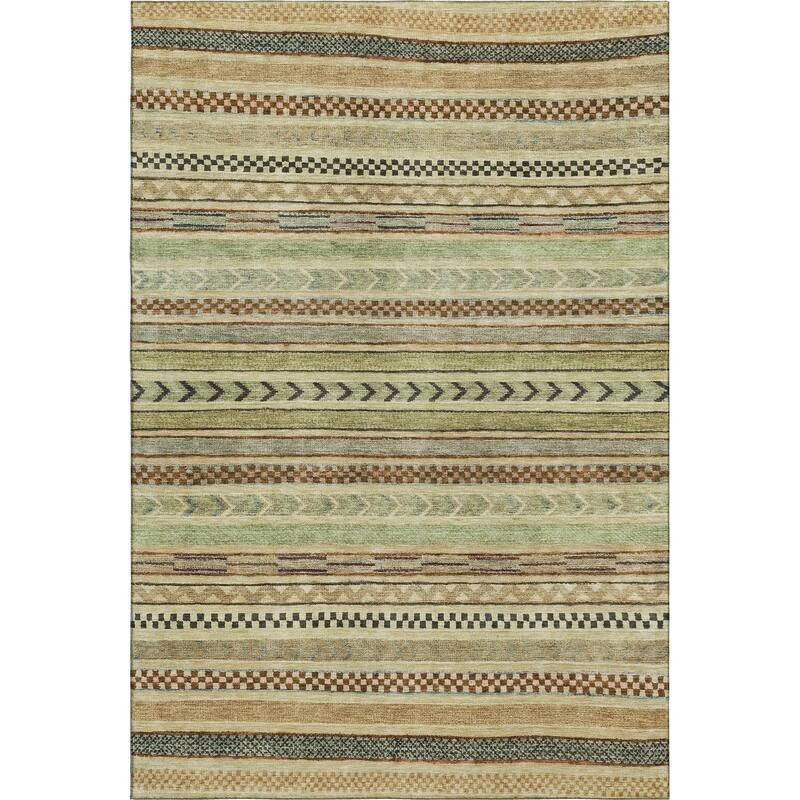 Premium Washable Super Soft Boho Stripes Mayfield Rug
