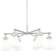 Option Satin Nickel / White