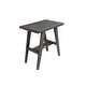 preview thumbnail 2 of 4, CoastalVogue MidCentury Antique Gray 18" Teak Shower Bench