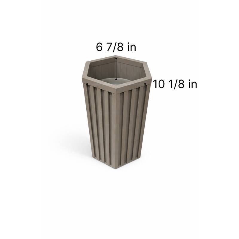 Hexagon Column Planter