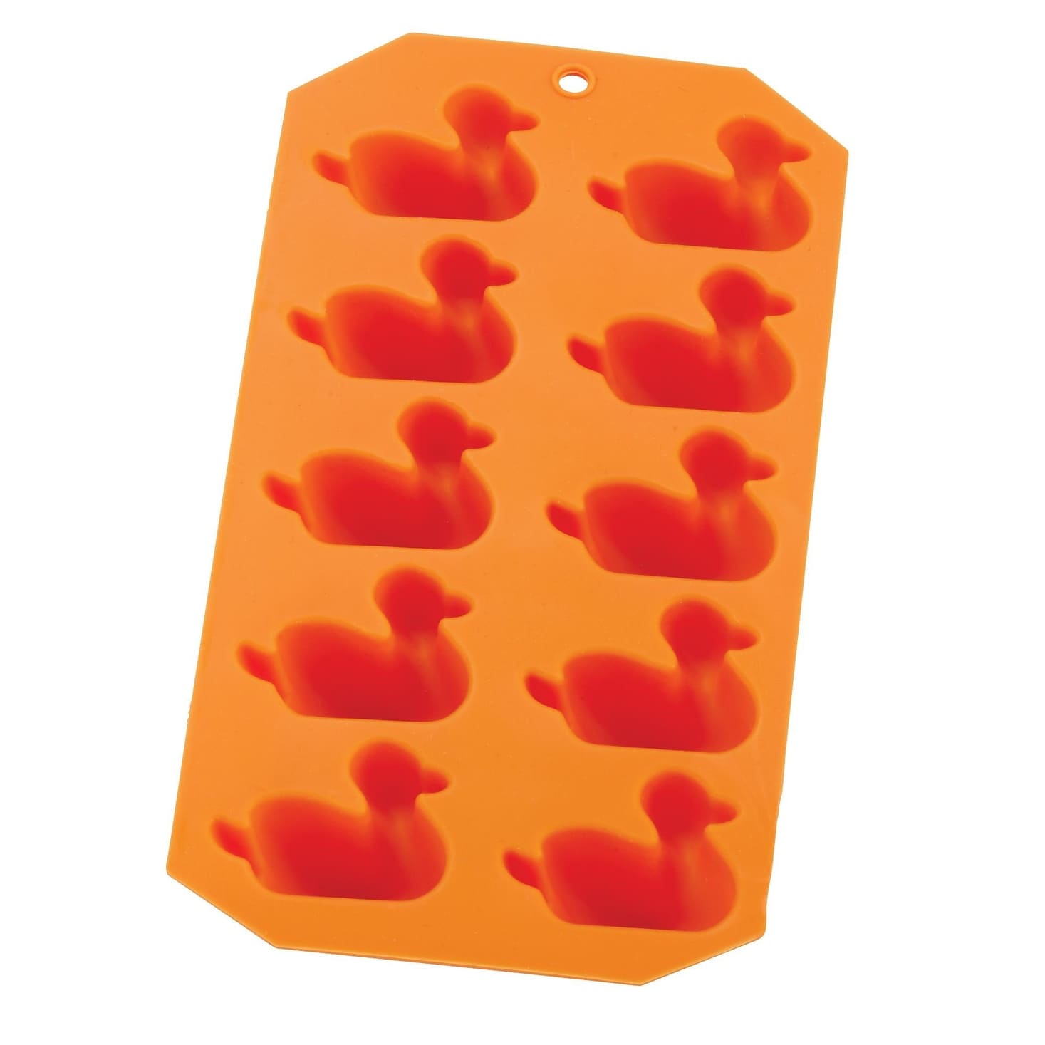 HIC Red Silicone Big Block Ice Cube Tray and Baking Mold - Makes 8 Oversized  Cubes - Bed Bath & Beyond - 31629734