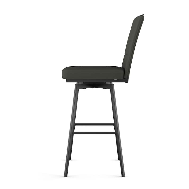 Amisco Donato Swivel Counter and Bar Stool