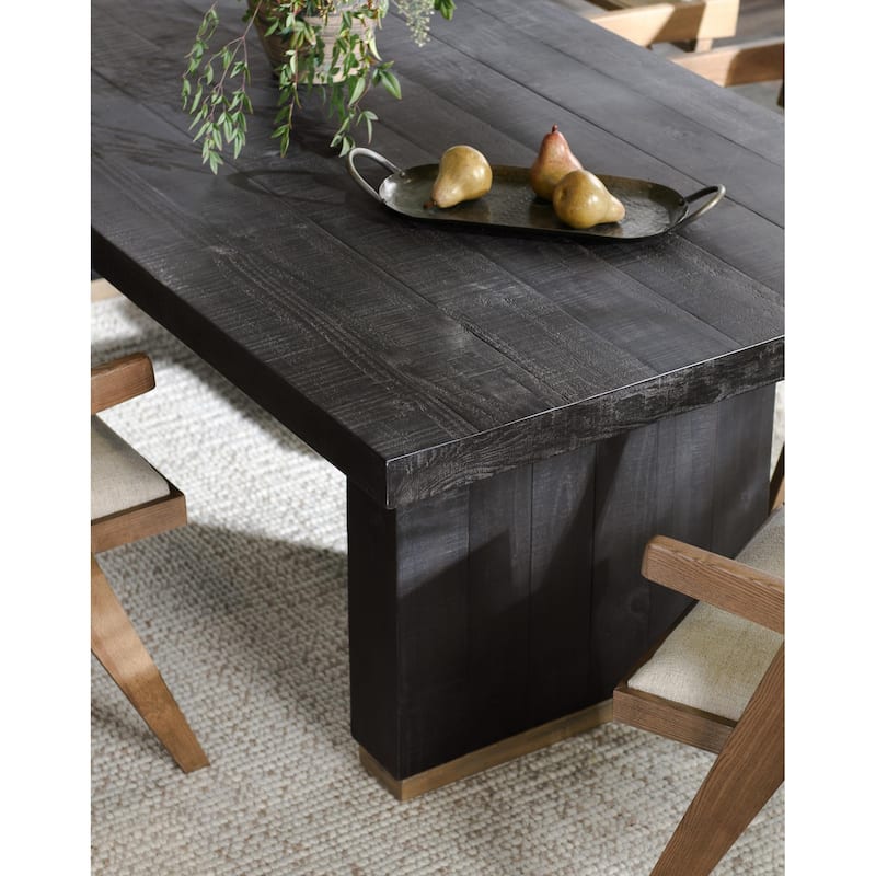 Classic Home Lynx 94" Reclaimed Pine Wood Dining Table - 94Wx40Dx30H