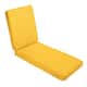 Sunbrella Indoor/Outdoor Chaise Lounge Cushion - Sunflower Yellow