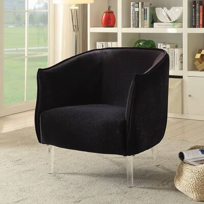 Jilt Contemporary Fabric Padded Accent Chair by Furniture of America