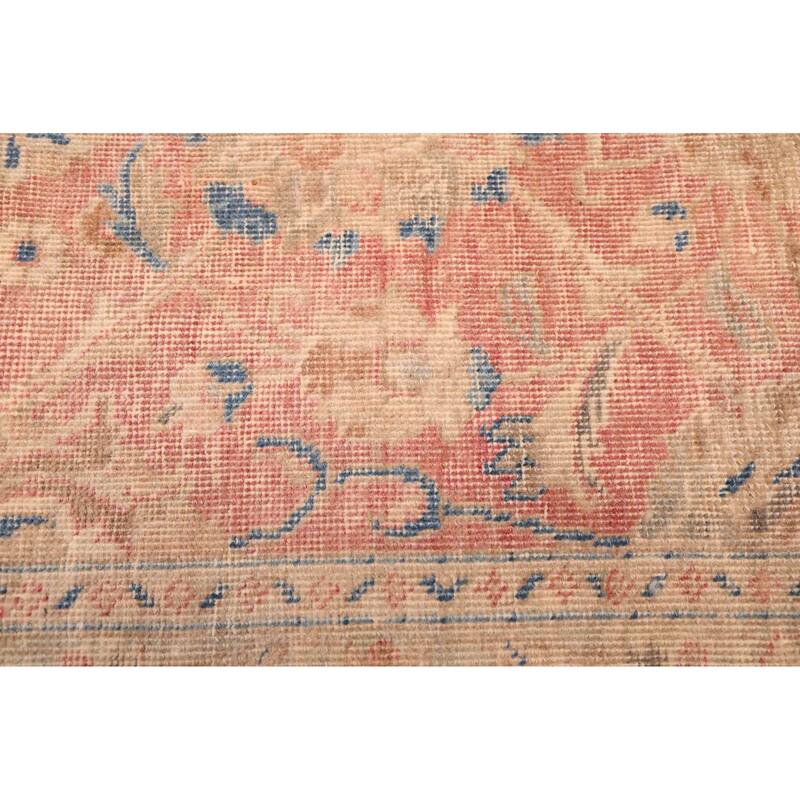 ECARPETGALLERY Hand-knotted Antalya Vintage Pink Wool Rug - 7'8 x 9'11