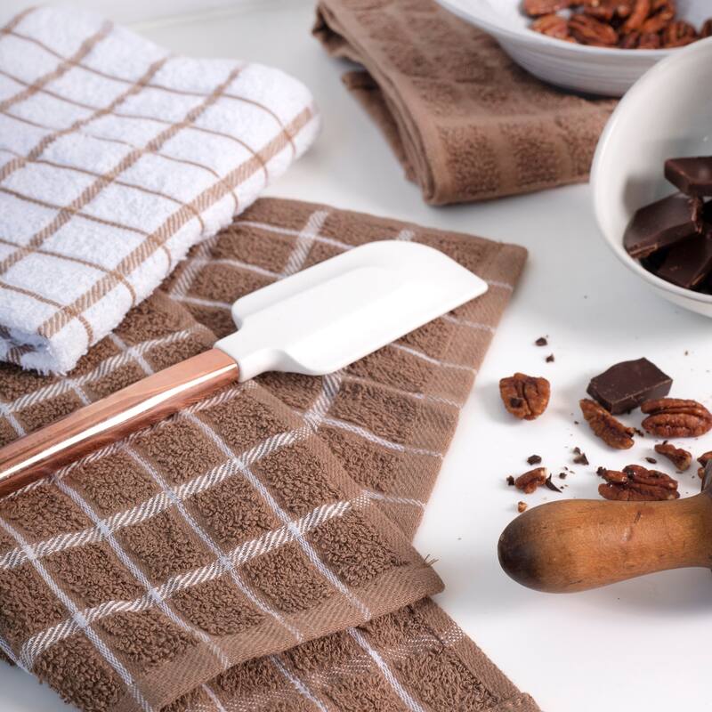 RITZ Terry Check Dish Cloths (Set of 6)