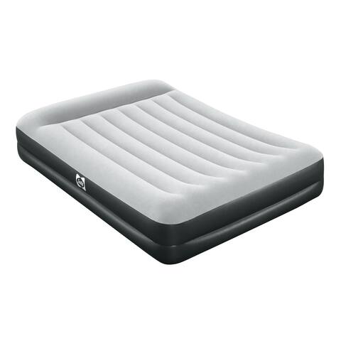 Sealy Tritech Inflatable Air Mattress Bed Queen 16" with Built-In AC Pump & Bag