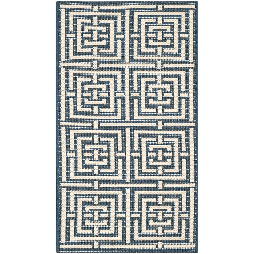 SAFAVIEH Courtyard Errica Indoor/ Outdoor Waterproof Patio Backyard Rug