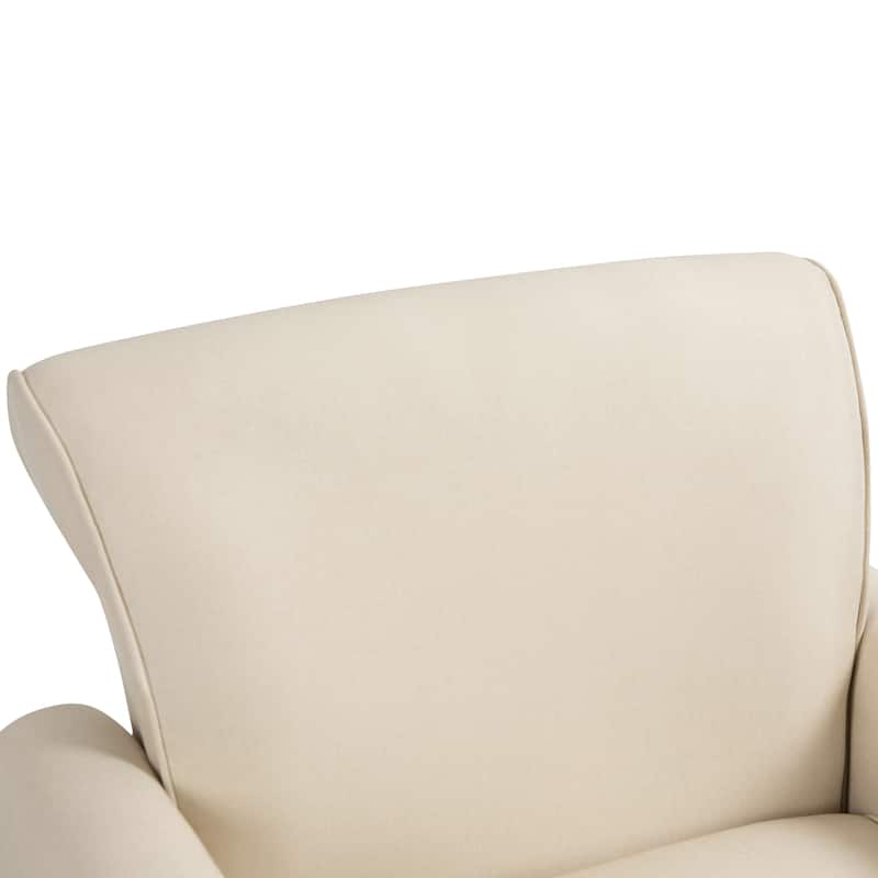 Mid-Century Modern Accent Chairs with Nailhead Trim