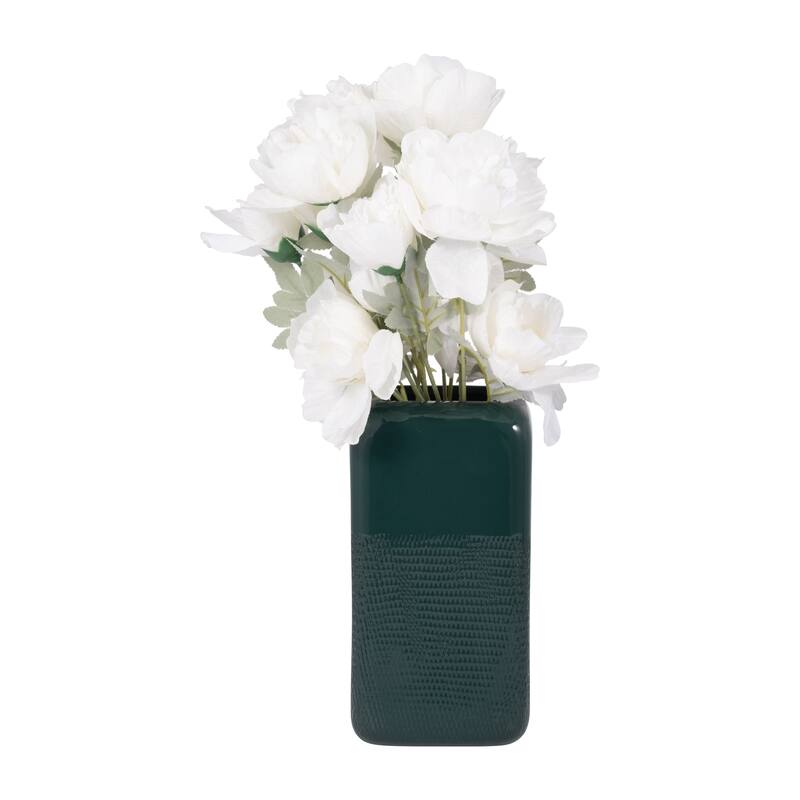 Sagebrook Home Ceramic Vase, Versatile Home Accents for Stylish Decor