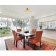 preview thumbnail 2 of 6, Fleur Illumination 6 light Gold Flush Mount