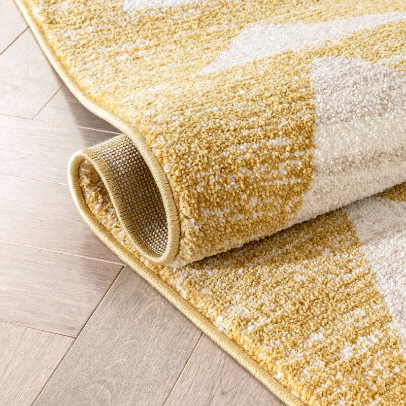 Well Woven Kennedy Triangles Modern Geometric Pattern Area Rug