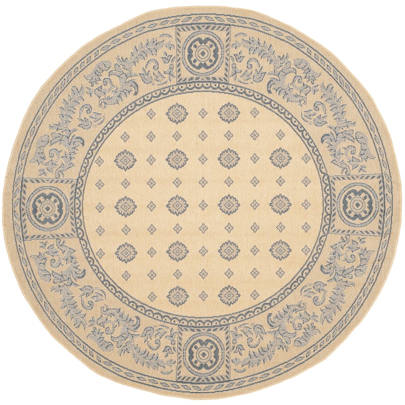 SAFAVIEH Courtyard Beverley Indoor/ Outdoor Waterproof Patio Backyard Rug