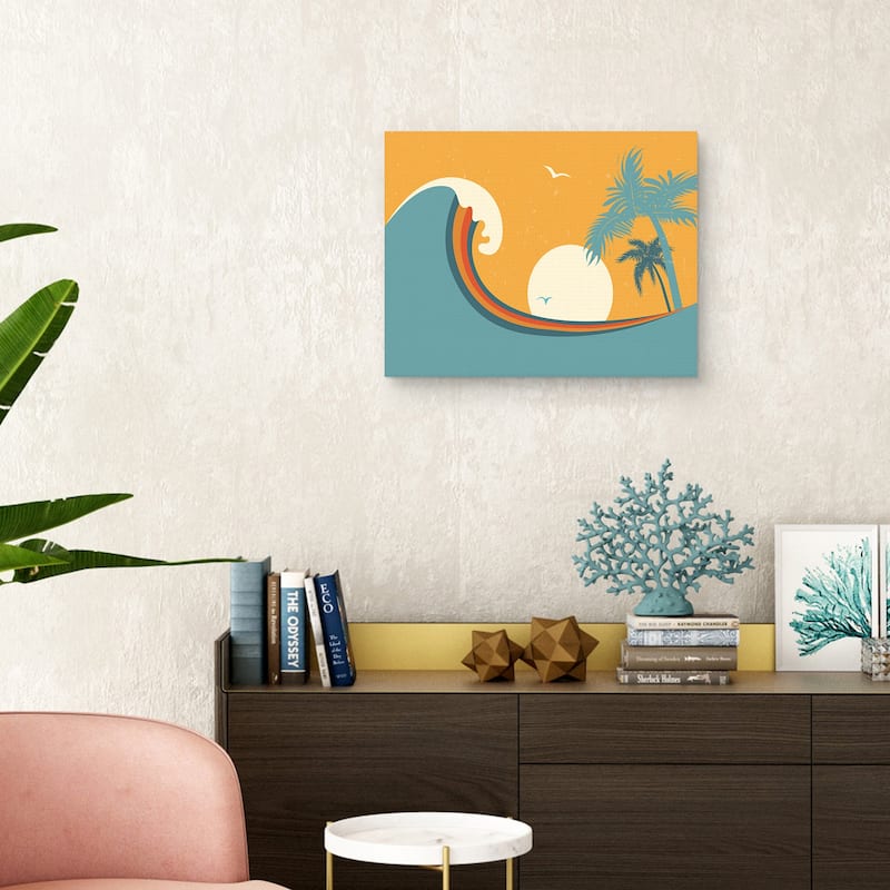 Retro Fun 4 by Victoria Brown Canvas Art Print