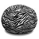 preview thumbnail 1 of 1, Urban Shop Zebra Bean Bag Chair