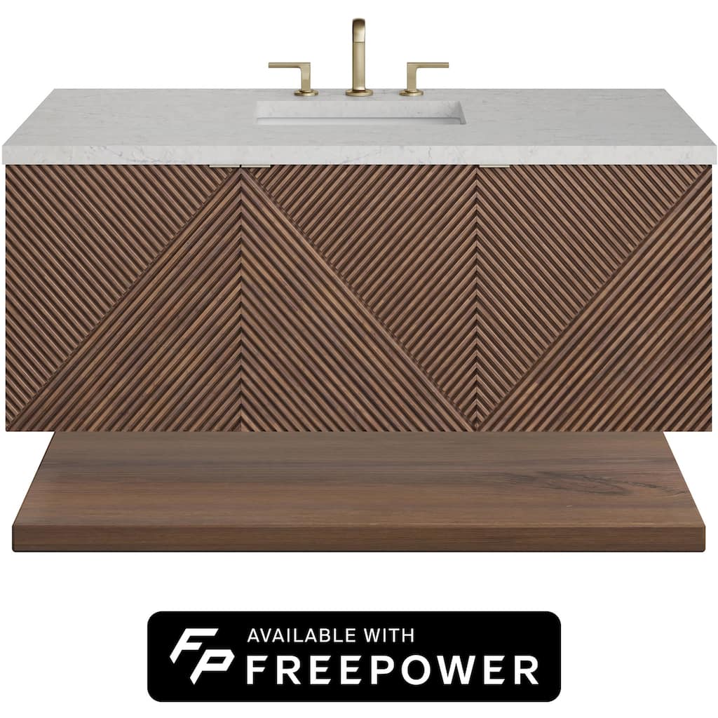 James Martin Vanities D200-V48-FEJP Marcello 48" Wall Mounted Single