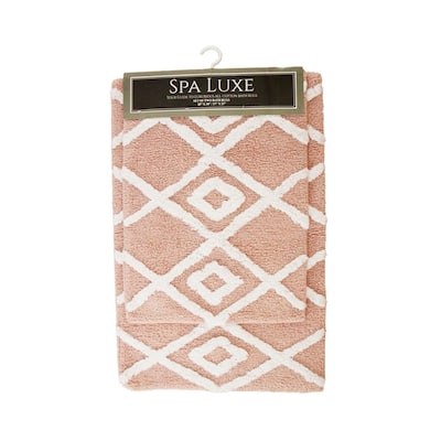 Spa Lux Criss Cross Bath Rug Set