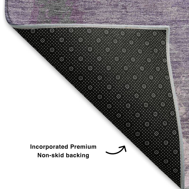 Premium Washable Super Soft Abstract Contemporary Mayfield Rug