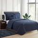 preview thumbnail 31 of 30, Empyrean Bedspread Quilt Set - Grid Weave Pinsonic Lightweight Coverlet Set