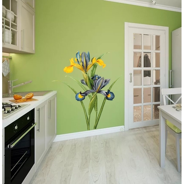 Yellow Orchid Wall Decal, Yellow Orchid Wall sticker, Yellow Orchid wall decor. Opens flyout.