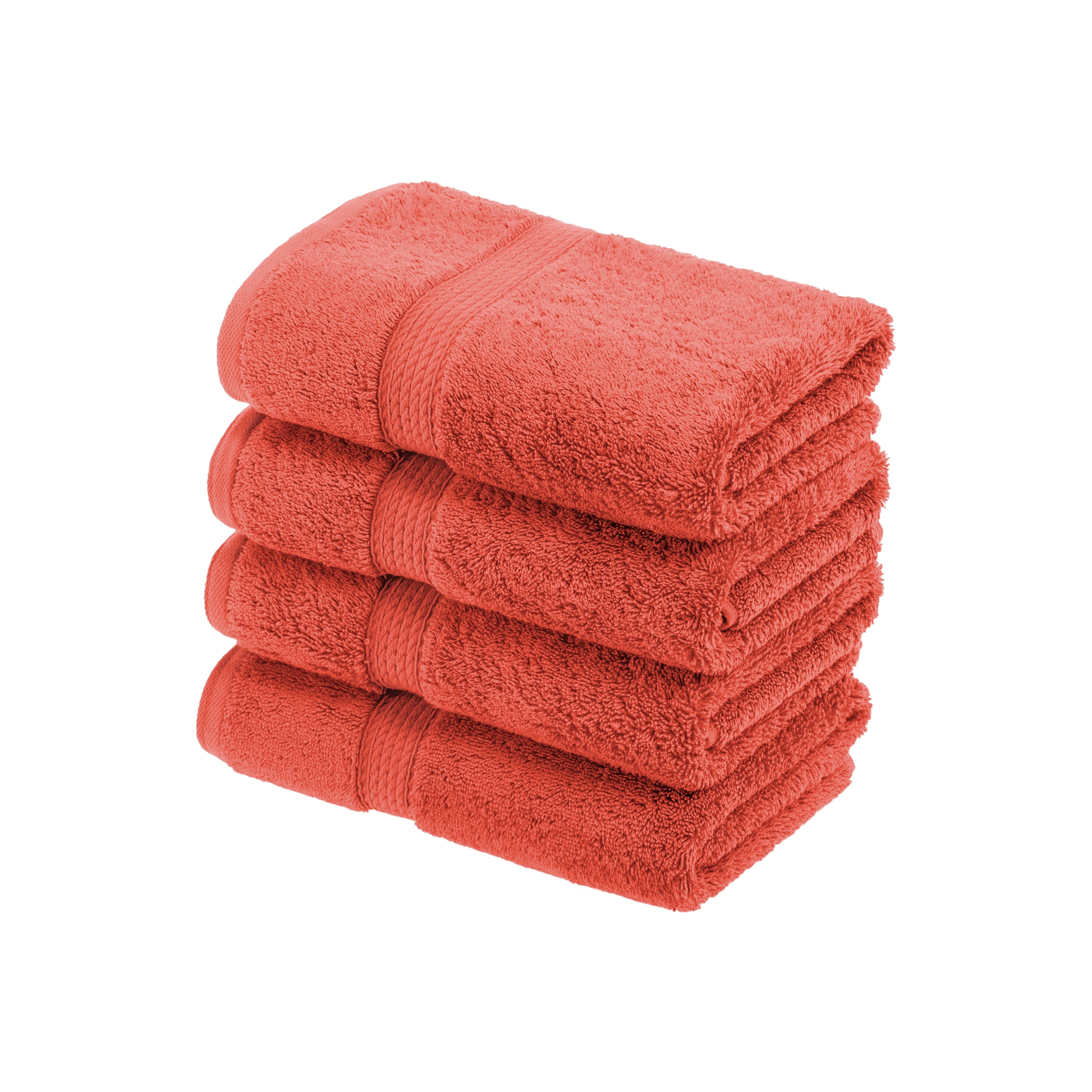 Superior Egyptian Cotton 4-pc. Hand Towel Set Turquoise