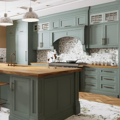 Merola Tile Touche 2" Square Jade 11-3/4" x 11-3/4" Porcelain Floor and Wall Tile - (1 Tile)
