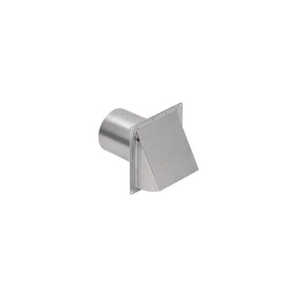 Shop Zephyr Ak00044 8 Round Rain Proof Wall Exhaust Cap With Built In Damper And Mesh Bird Screen Galvanized Steel Overstock 16903550