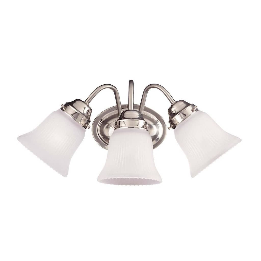 Satin Nickel Bathroom Vanity Light