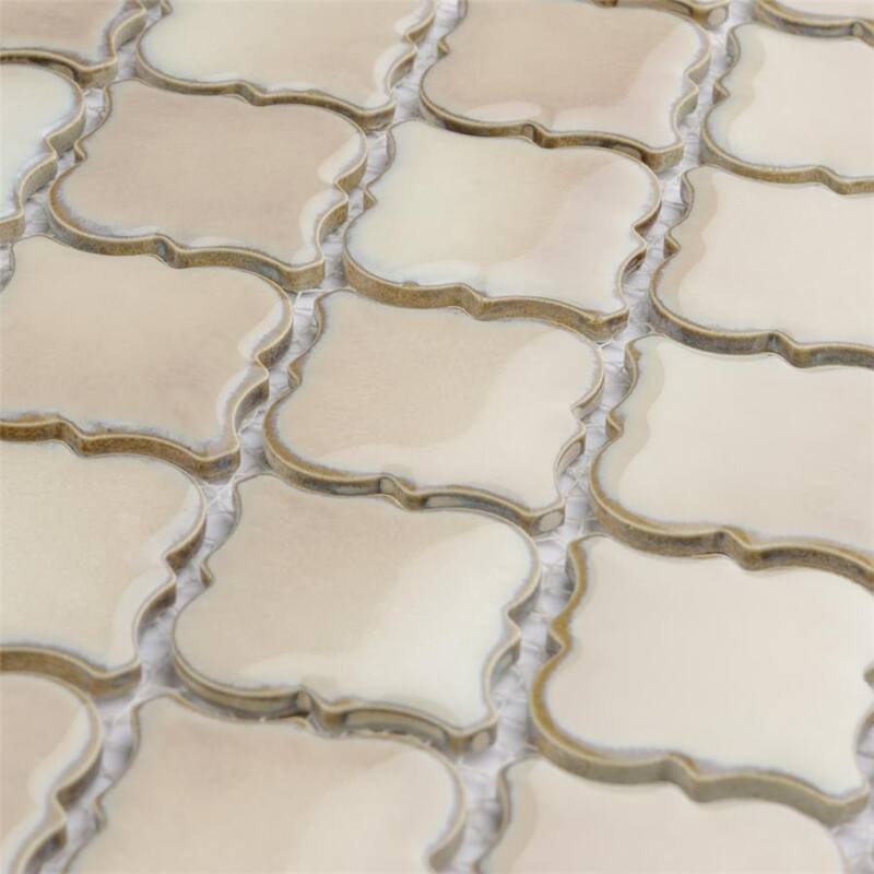 Merola Tile Hudson Tangier Truffle 12-3/8" x 12-3/8" Porcelain Floor and Wall Tile