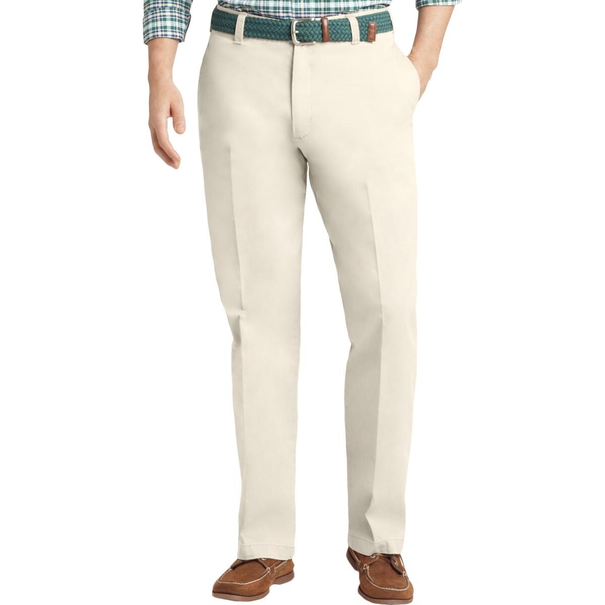 Shop Izod Mens Saltwater Casual Pants Twill Classic Fit