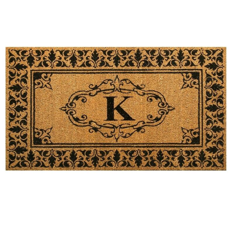 Nuloom Estate Monogrammed Welcome Door Mat