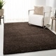 preview thumbnail 13 of 140, SAFAVIEH August Shag Solid 1.2-inch Thick Area Rug 10' x 14' - Brown