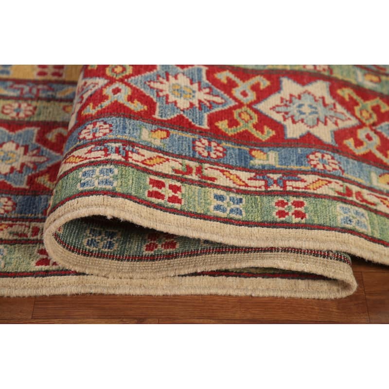 Kazak Oriental Large Area Rug Handmade Wool Carpet - 9'10" x 16'3"