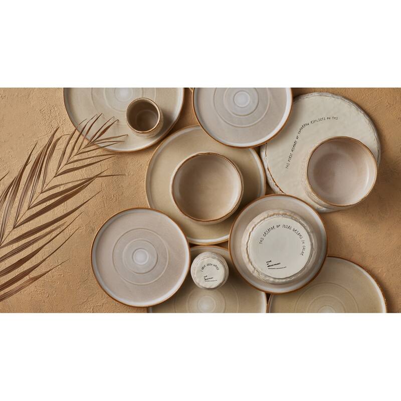 Stone by Mercer Project Shosai Stoneware Dinnerware Set