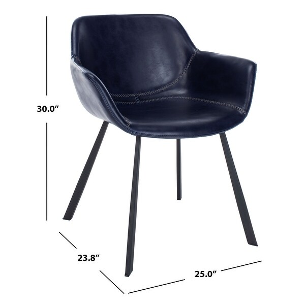 Safavieh Arlo Mid Century Dining Chair (Set of 2) - 25" x 23.8" x 30"