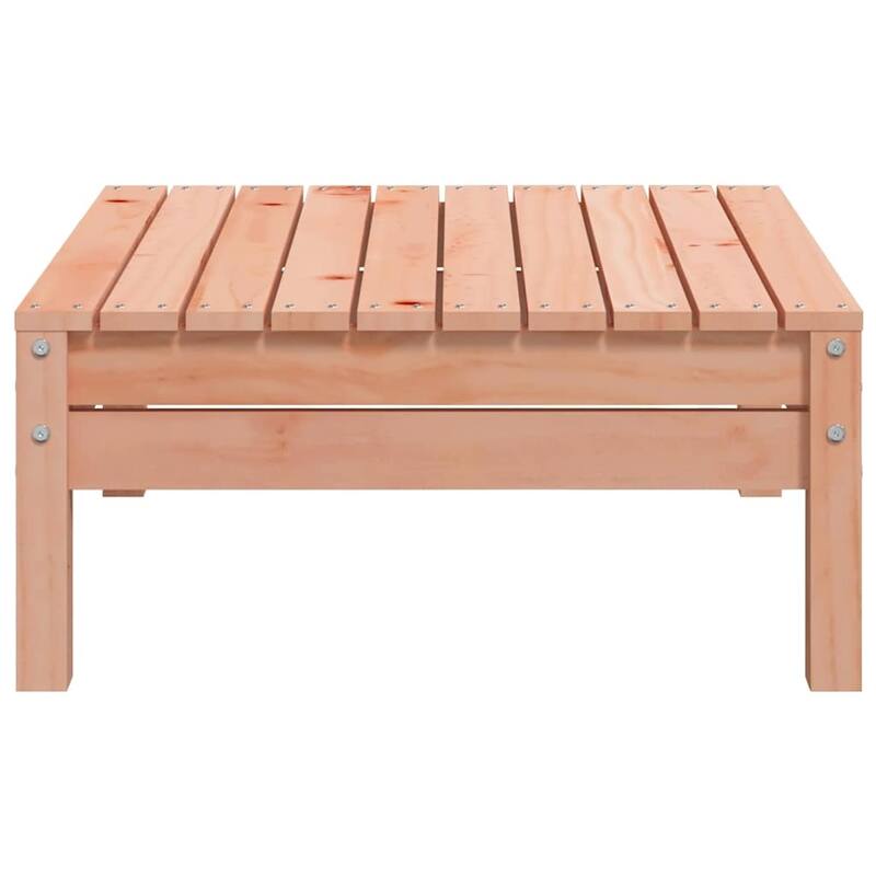 vidaXL Garden Footstool Brown Solid Douglas Fir Wood Medium Modular - 25.0 x 25.0 x 11.0 in